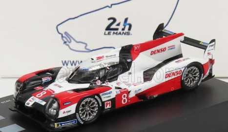 Spark-model Toyota Ts050 2.4l Hybrid Turbo V6 Team Toyota Gazoo Racing N 8 Winner 24h Le Mans 2020 S.buemi - B.hartley - K.nakajima 1:87 Červená Bílá