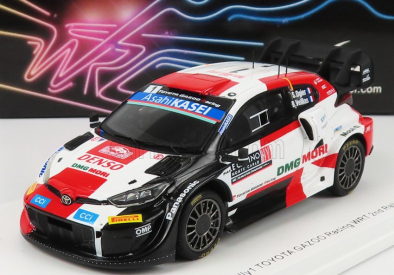 Spark-model Toyota Yaris Gr Rally1 Team Toyota Gazoo Racing Wrt N 1 2nd Rally Montecarlo 2022 Sebastian Ogier - Benjamin Veillas 1:43 Bílá Červená Černá