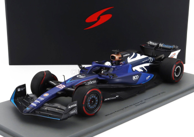 Spark-model Williams F1  Fw45 Team Williams Racing N 23 (800th Gp) British Gp 2023 Alexander Albon 1:18 Blue