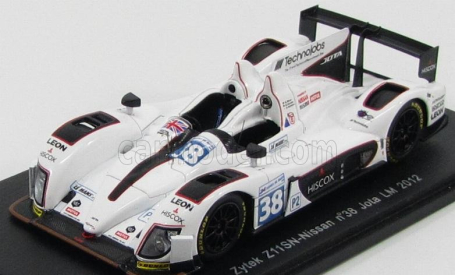 Spark-model Zytek Z11sn Nissan Team Jota N 38 36th 24h Le Mans 2012 S.hancock - S.dolan - H.kurosawa 1:43 Bílá Černá