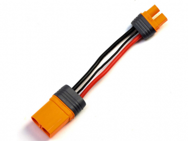 Spektrum konverzní kabel IC5 přístroj - IC3 baterie 10cm 10 AWG