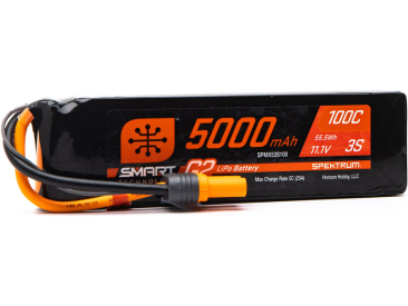 Spektrum Smart G2 LiPo 11.1V 5000mAh 100C IC5