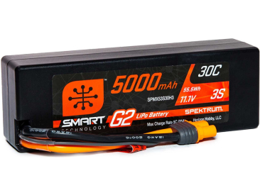 Spektrum Smart G2 LiPo 11.1V 5000mAh 30C HC IC3