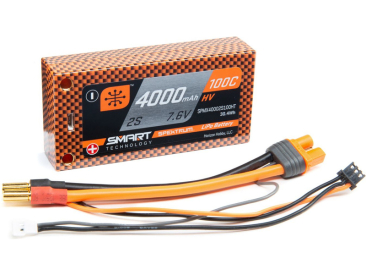 Spektrum Smart LiHV 7.6V 4000mAh 100C Short HC