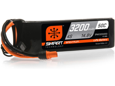 Spektrum Smart LiPo 14.8V 3200mAh 50C IC3