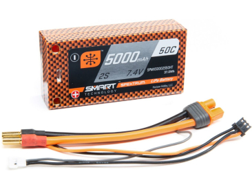 Spektrum Smart LiPo 7.4V 5000mAh 50C HC