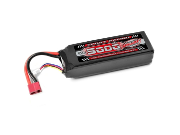Sport Racing 50C - 5000mAh - 11,1V 3S - LiPo Semi-Soft case - T-Dean