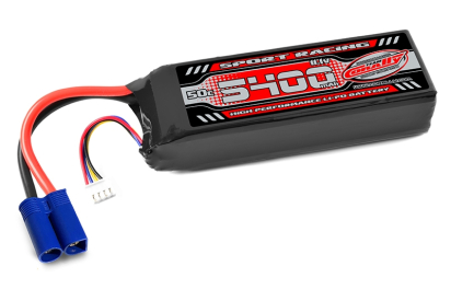 Sport Racing 50C - 5400mAh - 3S - 11,1V - EC5 - Semi-Soft case