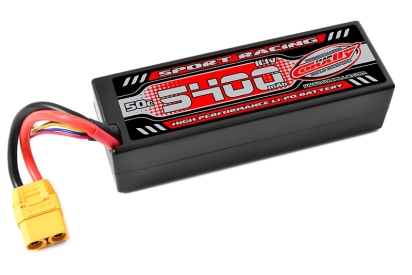 Sport Racing 50C - 5400mAh - 3S - 11,1V - XXT-90 - Hardcase (s TRAXXAS adaptérem)