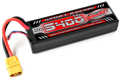 BAZAR - Sport Racing 50C - 5400mAh-7,4V-LiPo Stick Hardcase-XTT90 (s TRAXXAS adaptérem)