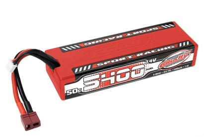 Sport Racing 50C LiPo Stick Hardcase-5400mAh-7.4V-T-DYN (40,0Wh)