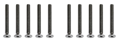 Šroub inbus, 3x26mm, 10 ks.