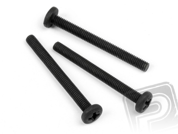 Šroub s čočkovou hlavou M3x30mm