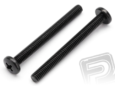 Šroub s čočkovou hlavou M4x40mm 2ks