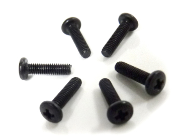 Šroub s půlkulatou hlavou 2,5x10 mm (6 ks)