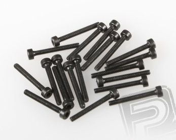 Šroub s vnitřním šestihranem, M2x16mm, 20ks.