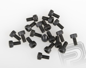 Šroub s vnitřním šestihranem, M3x6mm, 20ks.