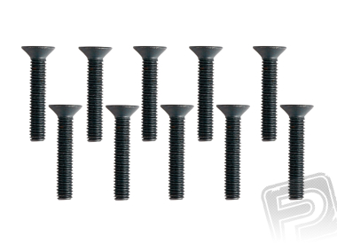 Šroub se zápustnou hlavou M3x16mm, 10ks