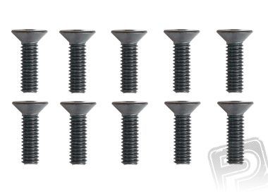 Šroub se zápustnou hlavou M4x14mm, 10ks