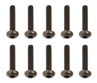 Šrouby, M2x10mm s půlkulatou imbusouvou hlavou