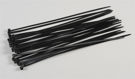 Stahovací pásky, 4,8x290mm, 25 ks.