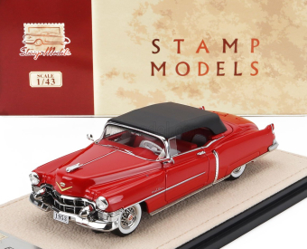 Stamp-models Cadillac Eldorado Cabriolet Closed 1953 1:43 Azetec Red