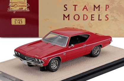Stamp-models Chevrolet Chevelle Ss 396 Coupe 1969 1:43 Red