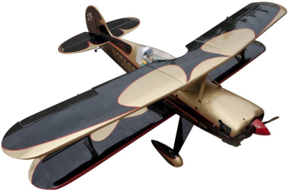 RC letadlo Steen Skybolt 1,55m, černá/červená