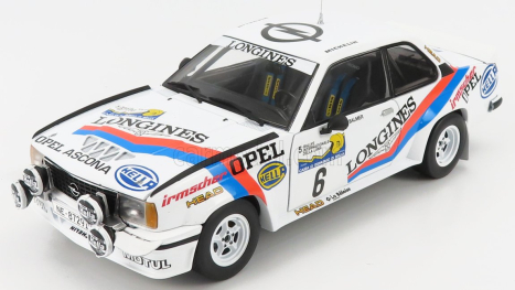 Sun-star Opel Ascona 400 (night Version) N 6 Rally Internazionale Della Lana 1982 J.p.balmer - F.cavalli 1:18 Bílá Modrá Oranžová