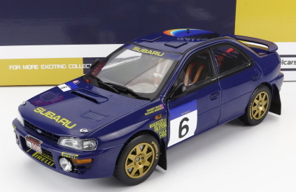 Sun-star Subaru Impreza 555 N 6 2nd Rally Hong Kong Beijijng 1994 R.burns - R.reid 1:18 Blue