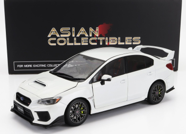 Sun-star Subaru Impreza Sti (s207) Custom Version 2018 1:18 Křišťálově Bílá Perla