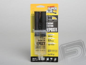 Super Glue EPOXY Instant set 28,3g (1oz) 90s epoxy v dávkovači