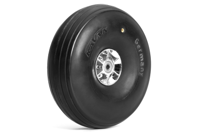Super lehká SCALE kolečka s profilem 125mm a kul. ložisky, 1 ks.