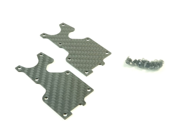 SWORKz uhlíková vzpěra spodní zadního ramena, 1,0mm, včetně šroubů, 2 ks.