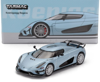 Tarmac Koenigsegg Regera 2016 1:64 Světle Modrá Met