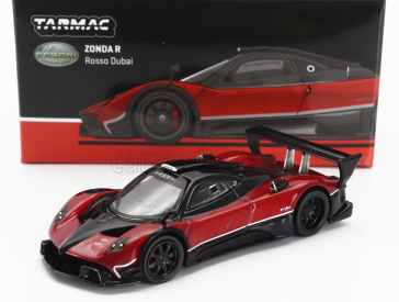 Tarmac Pagani Zonda R 2009 1:64 Červená Černá
