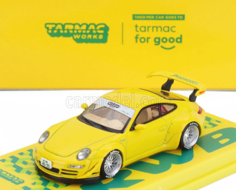 Tarmac Porsche 911 997-2 Rwb Coupe Notting Hill 2008 1:64 Žlutá