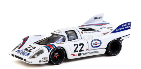 Tarmac Porsche 917k 4.9l Team Martini Racing N 22 Winner 24h Le Mans 1971 Helmut Marko - Gijs Van Lennep 1:64 Bílá Modrá