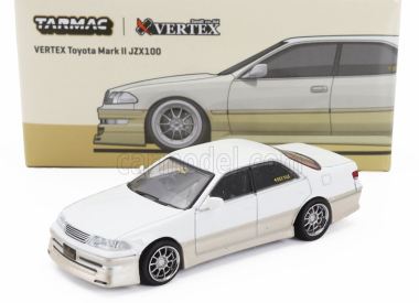 Tarmac Toyota Chaser Mkii Jzx100 Vertex 1999 1:64 Bílá Béžová