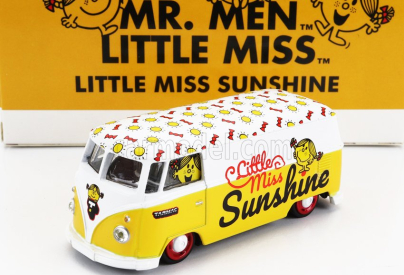 Tarmac Volkswagen T1 Type 2 Panel Van Little Miss Sunshine 1965 1:64 Bílá Žlutá