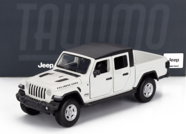 Tayumo Jeep Gladiator Pick-up Truck Rubicon 2020 1:32 Bílá Černá