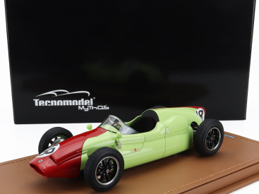 Tecnomodel Cooper F1  T51 N 18 Monaco Gp 1960 Tony Brooks 1:18 Světle Zelená Červená