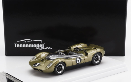 Tecnomodel Mclaren Elva Mark 1 N 5 Spinout Movie 1966 - Tv Series 1:43 Gold