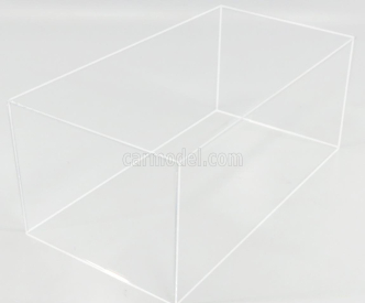 Tecnomodel Vetrina display box Only Transparent Cover - Solo Copertura Trasparente - Lungh.lenght Cm 30.8 X Largh.width Cm 16.2 X Alt.height Cm 12.3 (altezza Interna Cm 11.3) 1:18 Plexiglass