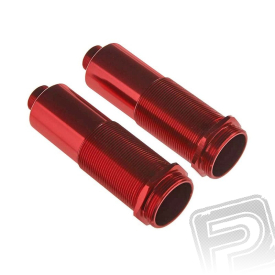 Tělo tlumiče 16x63mm kov - červené Kraton (2 ks.)