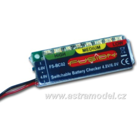 Tester baterií 4.8 / 6V NiCd, NiMH