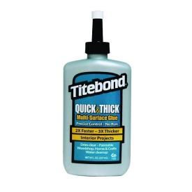 Titebond Quick & Thick,  No-Run, No-Drip D2, 237ml