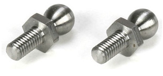 TLR kulový čep 4.8x6mm titan (2):