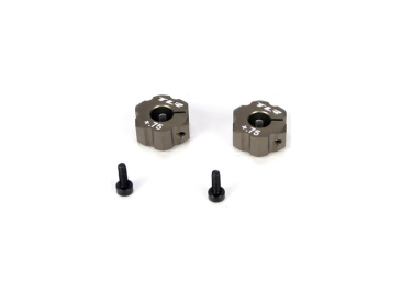 TLR náboj zadního kola +0.75mm hliník (2): 22