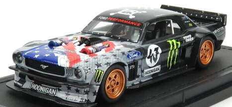 Topmarques Ford usa Mustang 1965 Hoonigan V2 N 43 Pikes Peak 2018 Ken Block 1:43 Bílá Šedá Černá